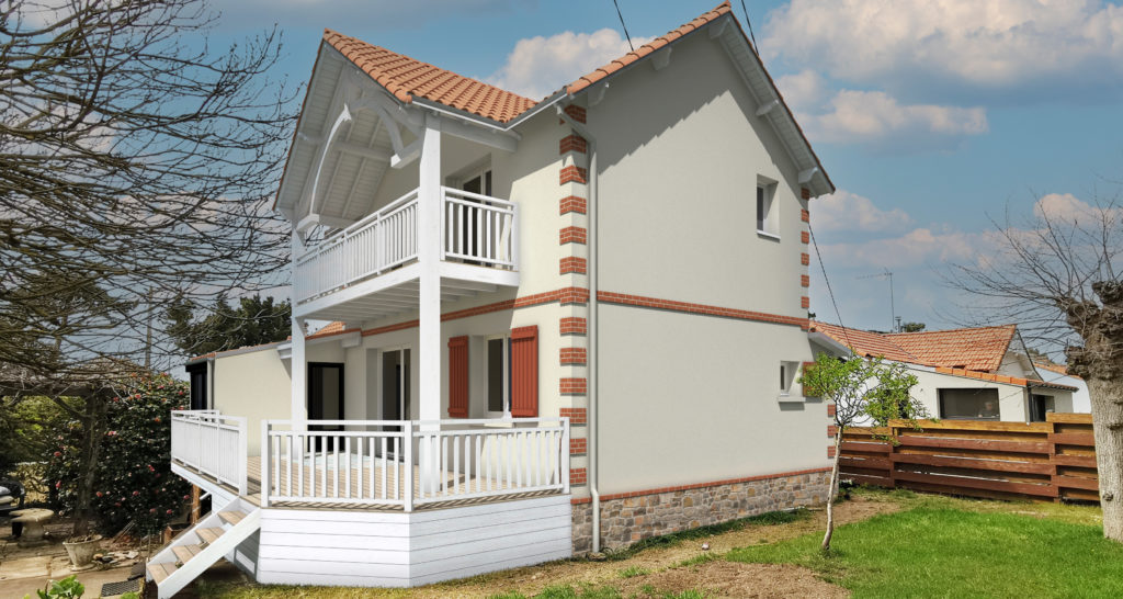 Surélévation d'un maison individuelle